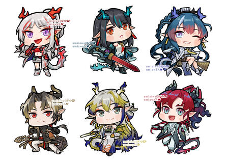 ARKNIGHTS CHIBI FANART